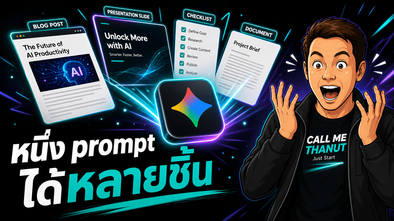 NotebookLM อัปเดตใหญ่ รับไฟล์หลายชนิด สร้างหลายชิ้นในพรอมป์เดียว จัดกลุ่มด้วย Collections