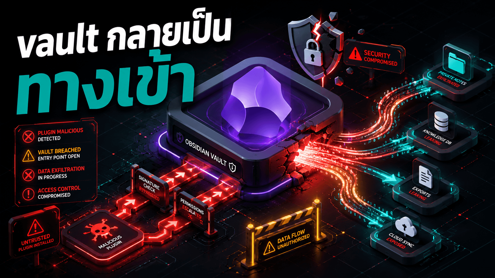 Phantom Pulse ใช้ knowledge vault เป็นทางเข้า — AI workflow ต้องระวัง plugin มากขึ้น