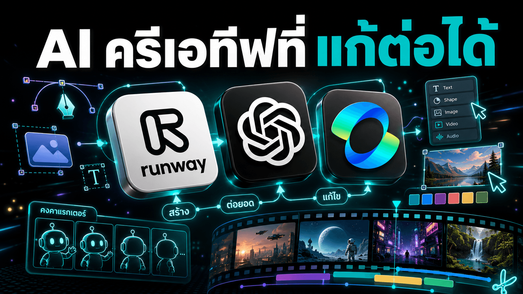 AI creative tools เริ่มขยับจากภาพสวยชิ้นเดียว ไปสู่ asset ที่แก้ต่อได้