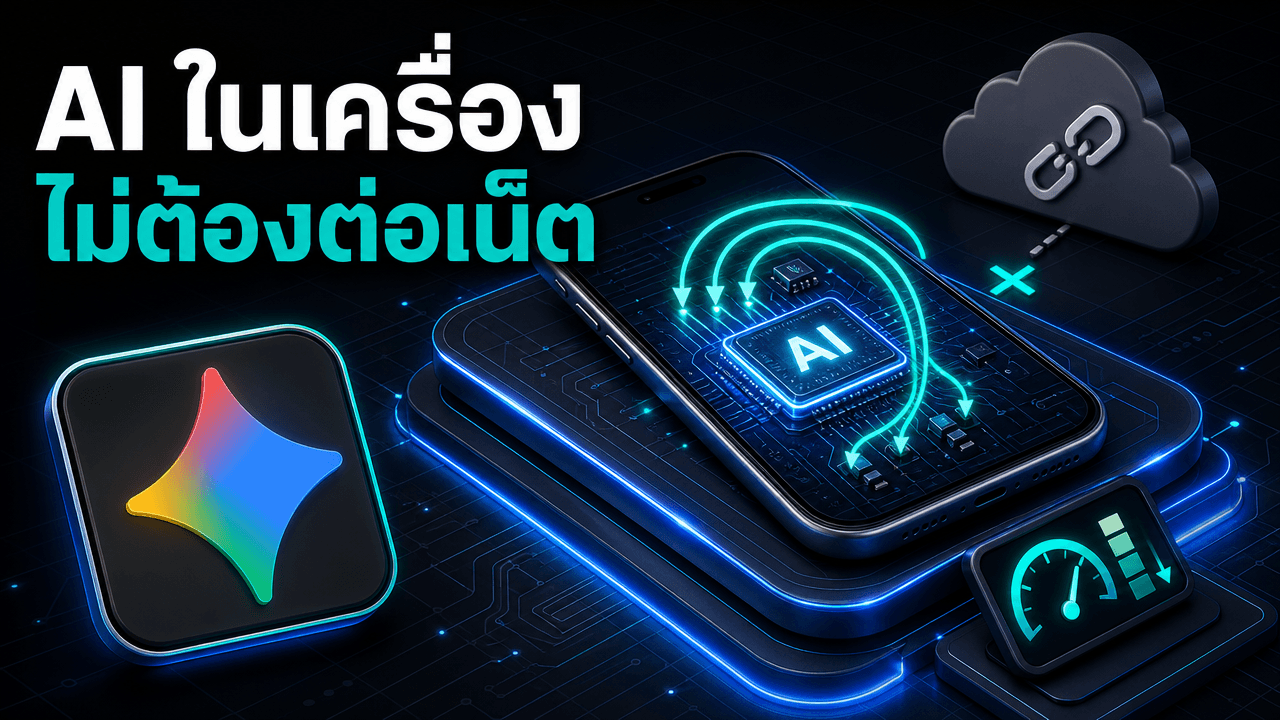 Gemma 4 ลงแอปแบบออฟไลน์ได้จริง — โมเดล 5 ขนาด ย่อเหลือระดับ 1 GB ก็ยังอ่านภาพและเรียกเครื่องมือได้