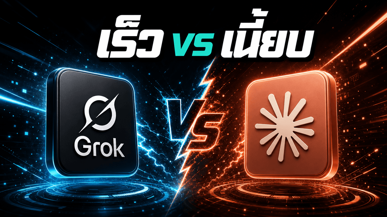 Grok 4.5 ปะทะ Claude Opus 4.8 — ผลทดสอบจริงเกือบ 50 งาน ใครเก่งด้านไหน