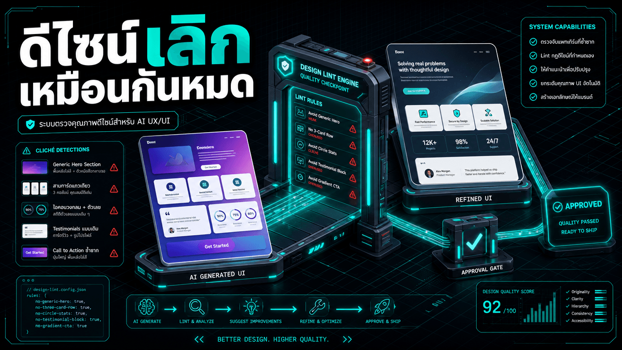 Impeccable — สกิลโอเพนซอร์สที่สอนให้ AI เลิกออกแบบหน้าเว็บหน้าตาเหมือนกันไปหมด