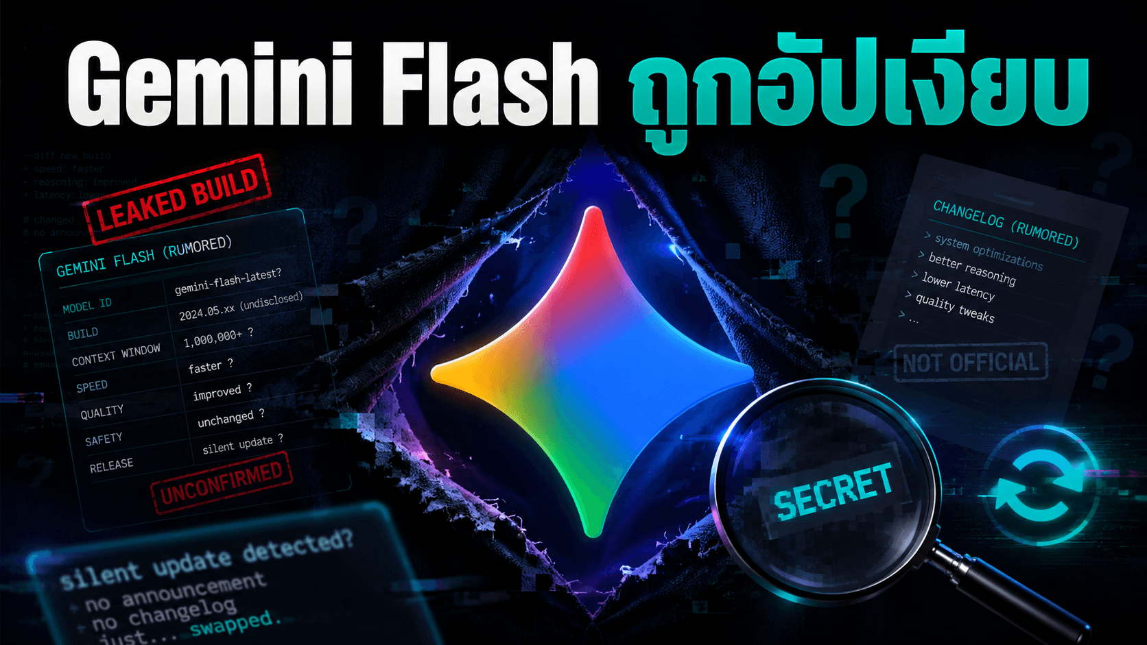 สัญญาณก่อน Google I/O — Gemini Flash ถูกอัปเงียบใน LM Arena