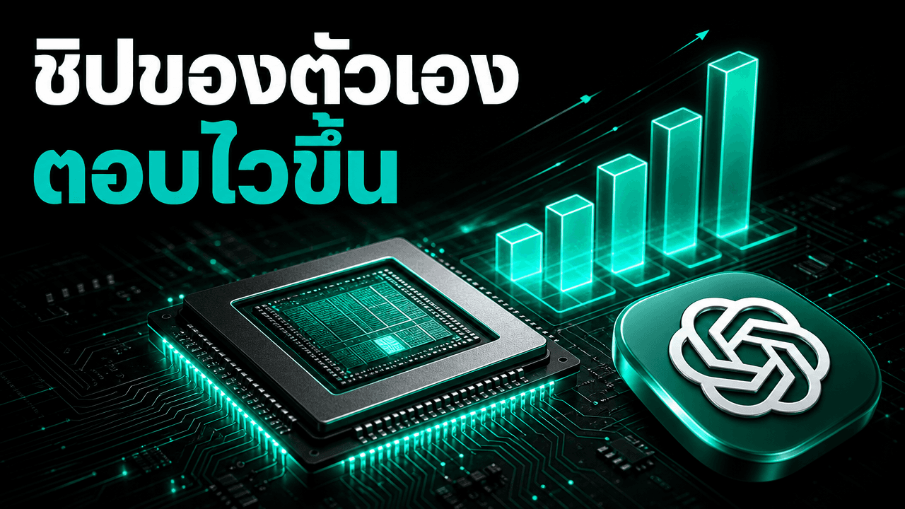 OpenAI ออกชิป Jalapeño ของตัวเอง — ออกแบบมาเพื่อ inference เพื่อกดต้นทุนต่อ token