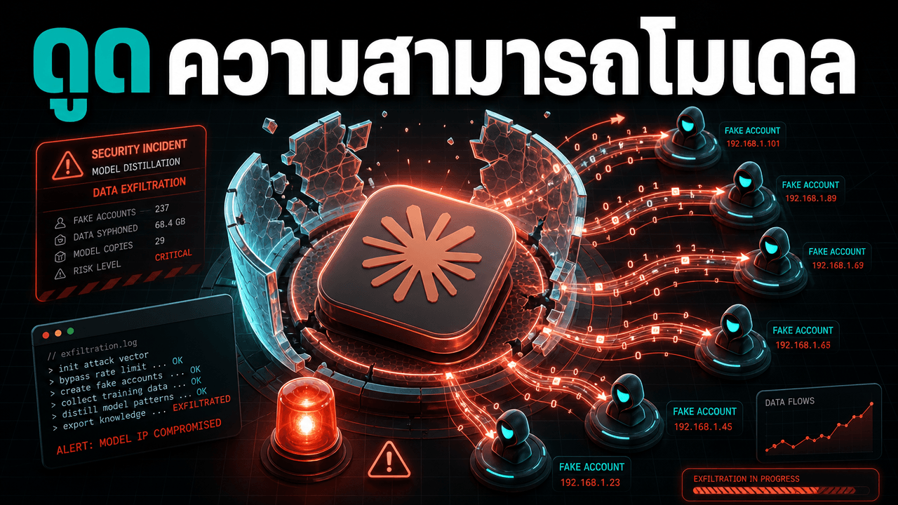 Anthropic กล่าวหา Alibaba ทำ distillation attack ครั้งใหญ่ — 25,000 บัญชี ดูดความสามารถ Claude