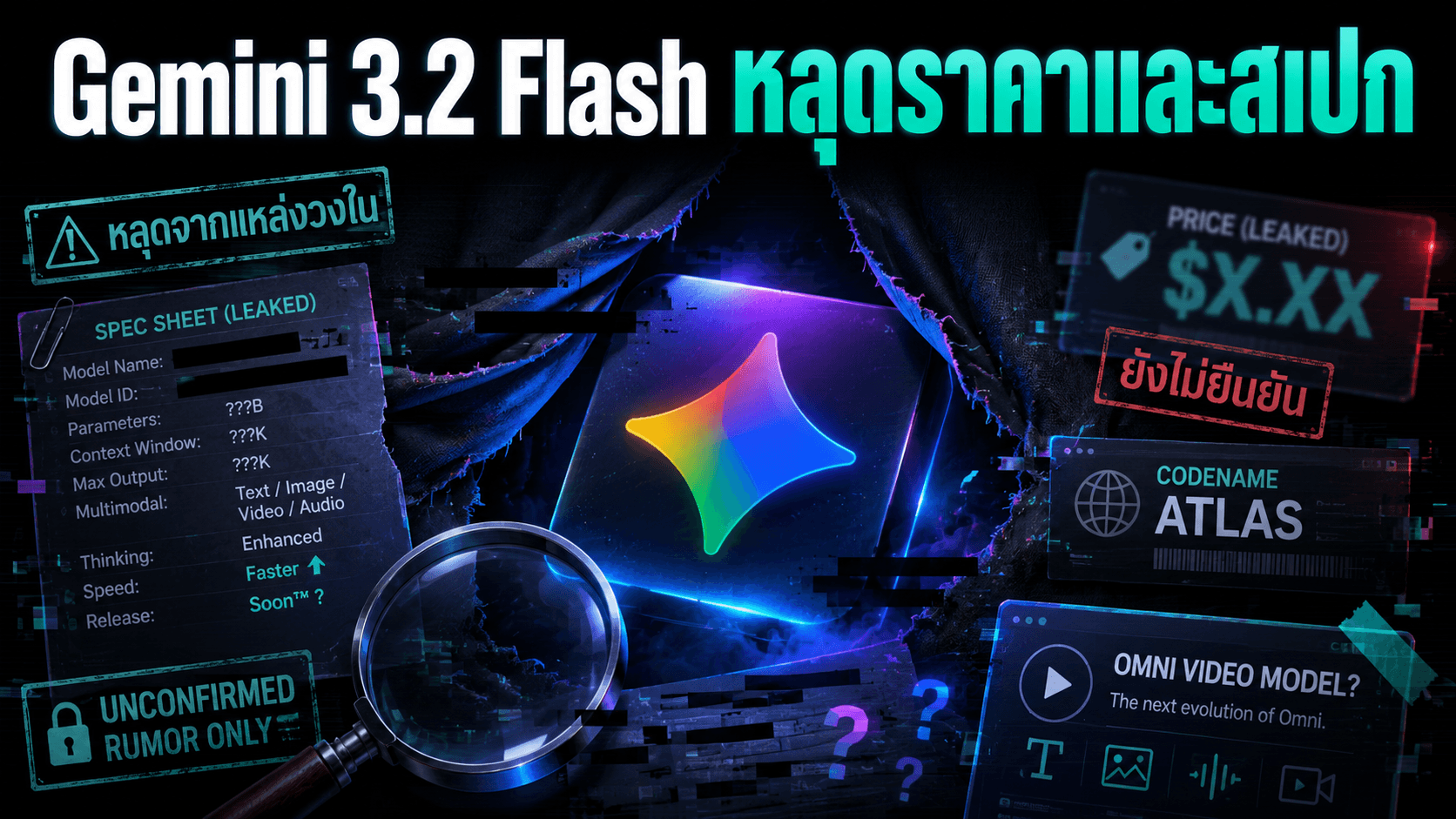 Gemini 3.2 Flash หลุดราคาและสเปกก่อน Google I/O