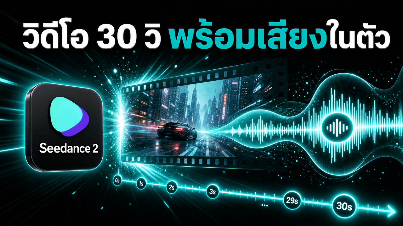 Seedance 2.5 จาก ByteDance — คลิป 30 วินาทีพร้อมเสียงในตัว ยืดยาวได้ถึง 3 นาที